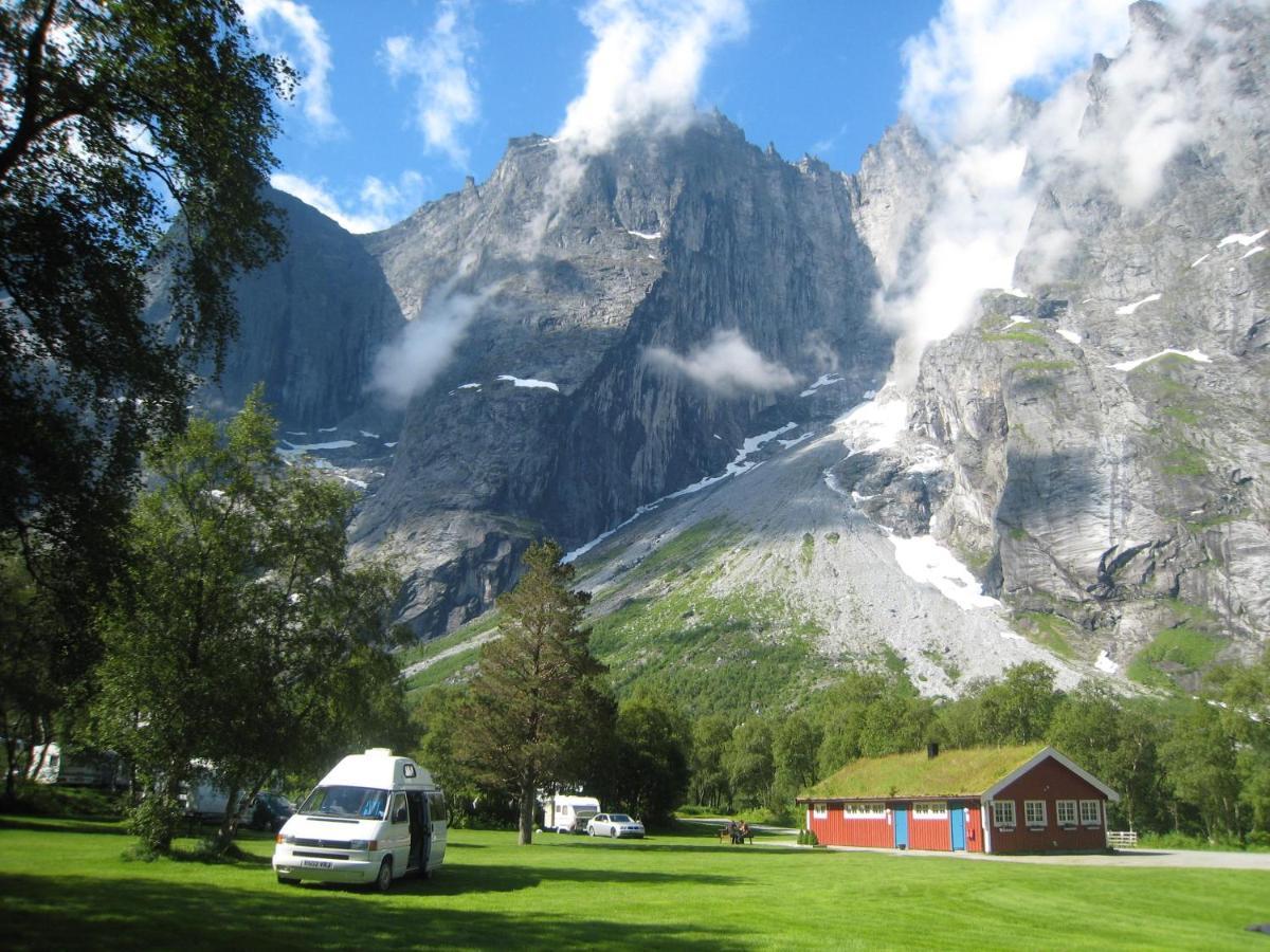 Trollveggen Camping Andalsnes Ngoại thất bức ảnh